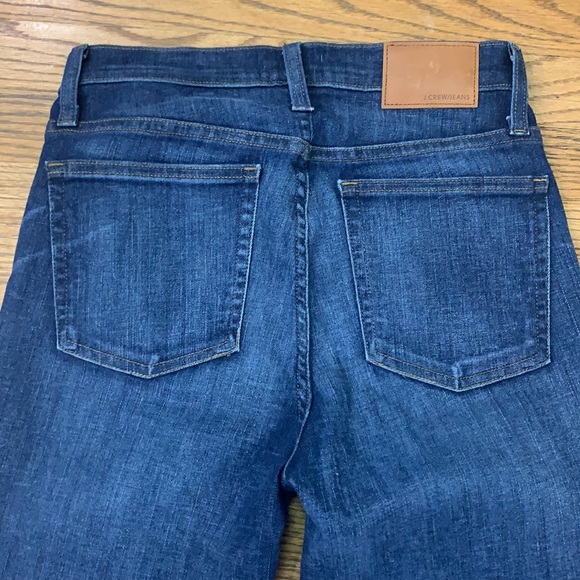 J. Crew High Rise Billie Denim Boot Crop sz: 27 - Picture 7 of 8